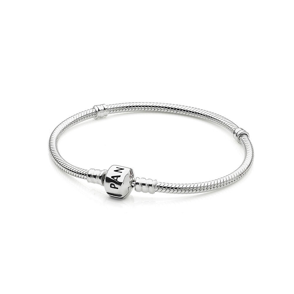Iconic Silver Pandora Charm Bracelet